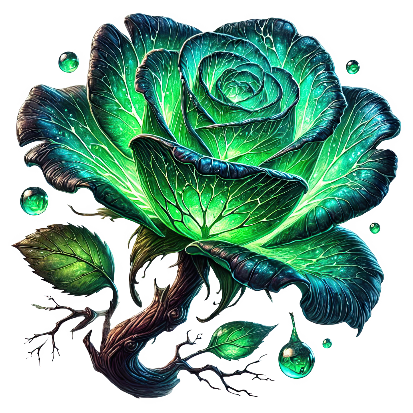Fantasy Roses (24 Styles) 5 inch uv dtf Decals