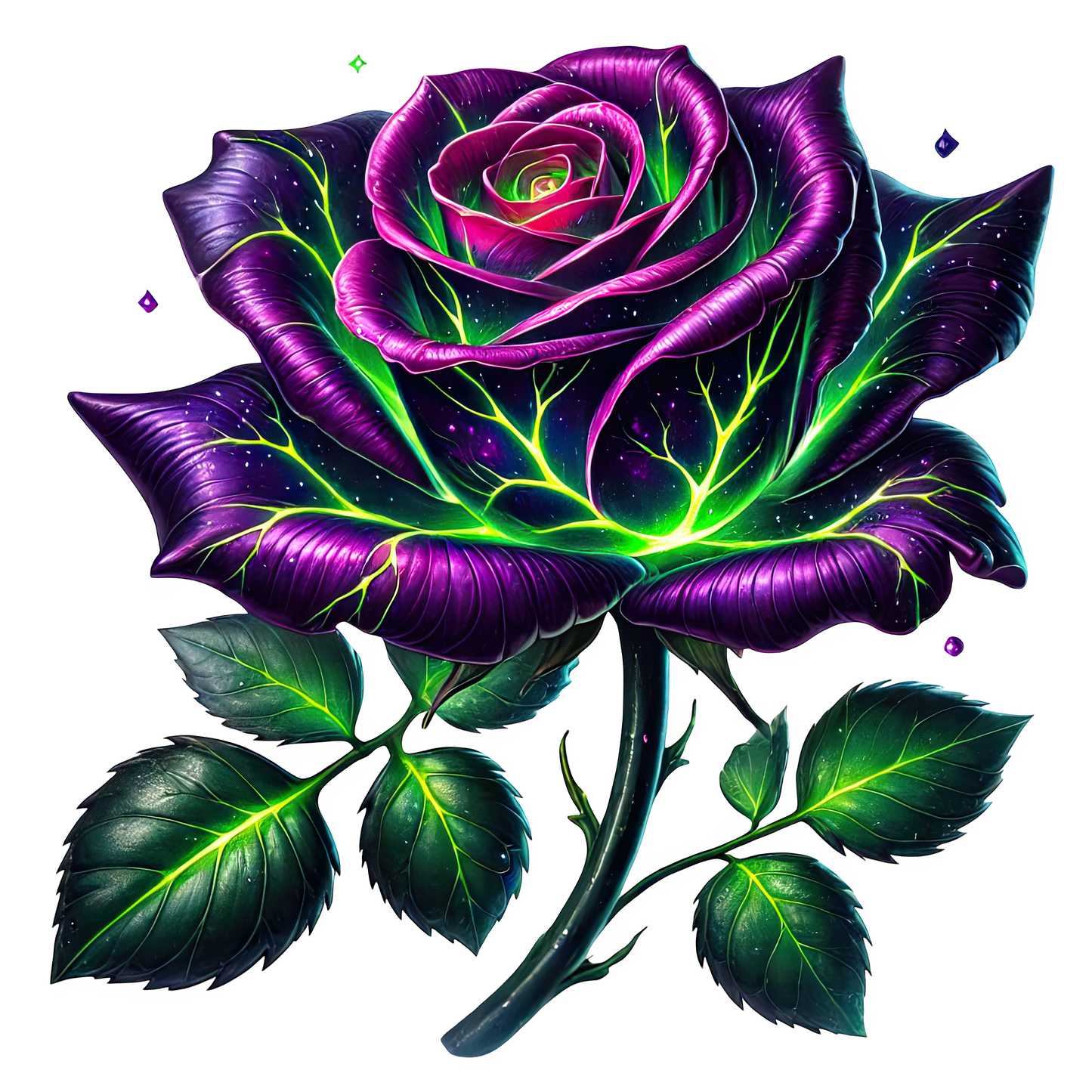 Fantasy Roses (24 Styles) 5 inch uv dtf Decals