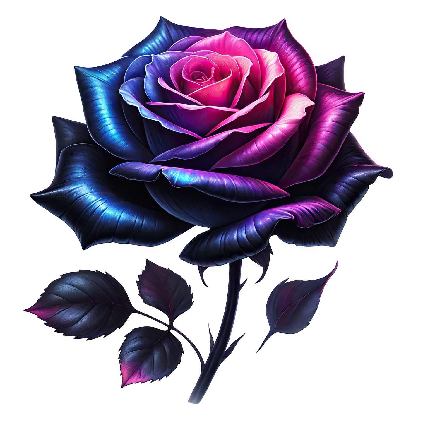 Fantasy Roses (24 Styles) 5 inch uv dtf Decals