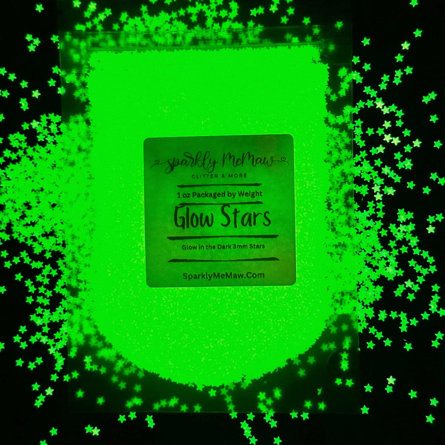 Glow Stars 3mm Glow in the Dark Stars
