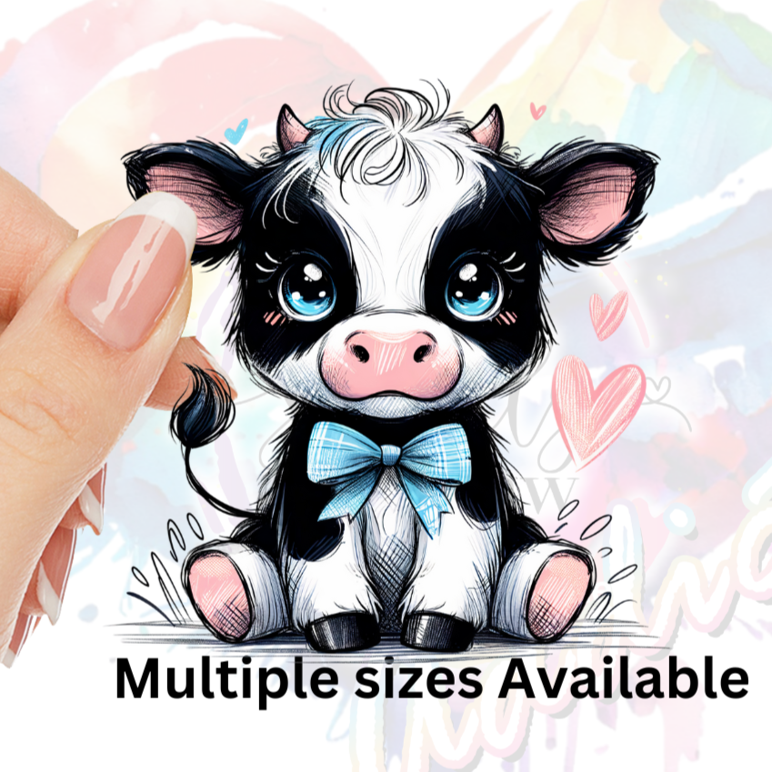 Cow 2 UV DTF Decal