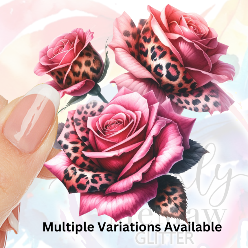 Animal Roses 2 inch UV DTF Decals (Copy)