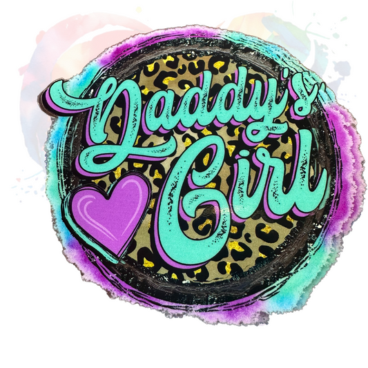 Daddy's girl UV DTF Decal