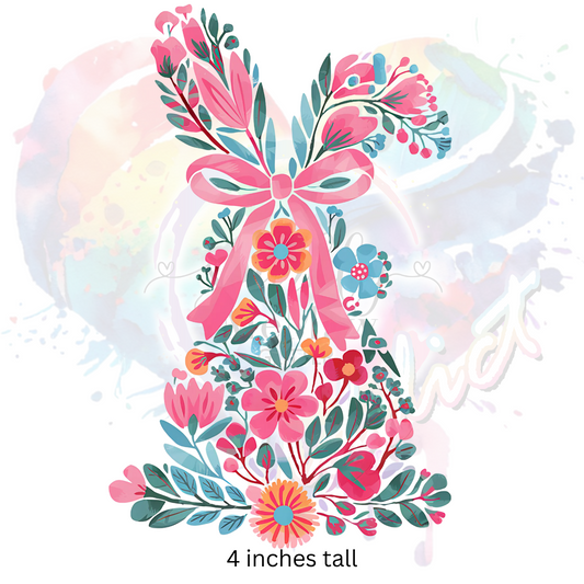 Easter Bunny 5  UV DTF Decal