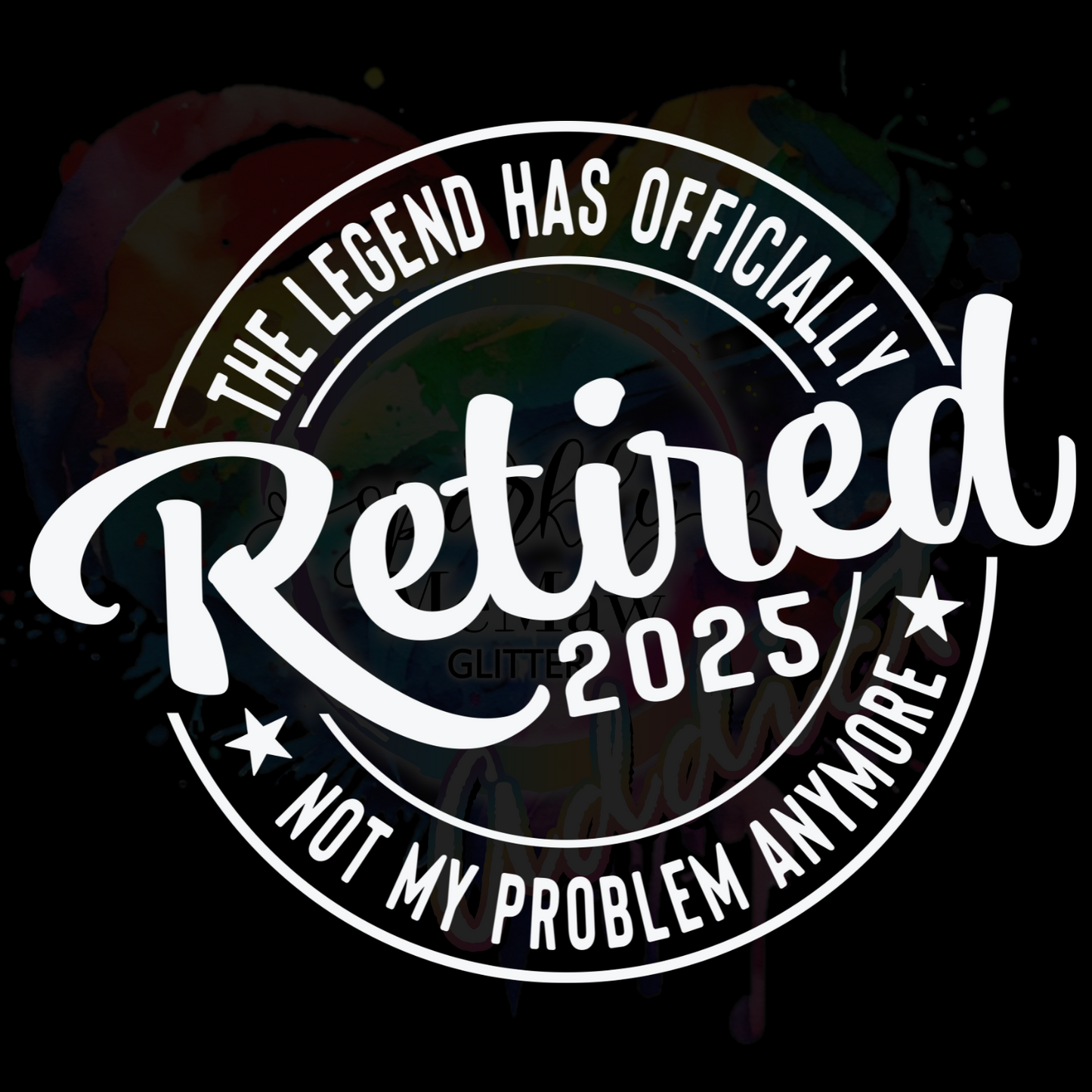 Retired UV DTF Decal