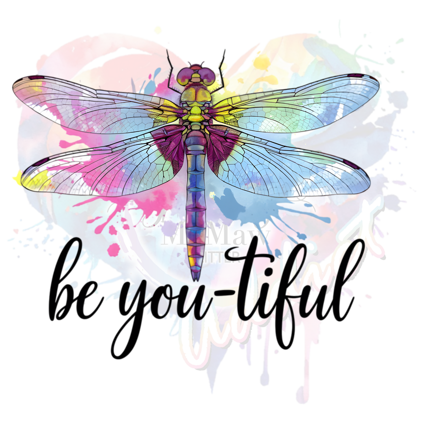 Be You tiful UV DTF Decal