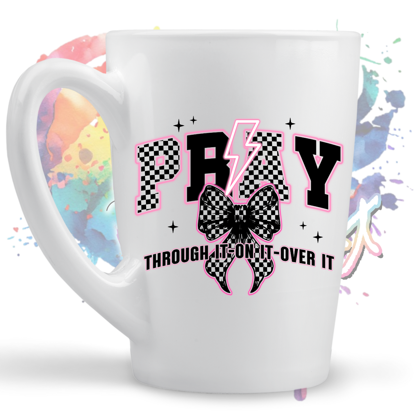 Pray Through it UV DTF Decal