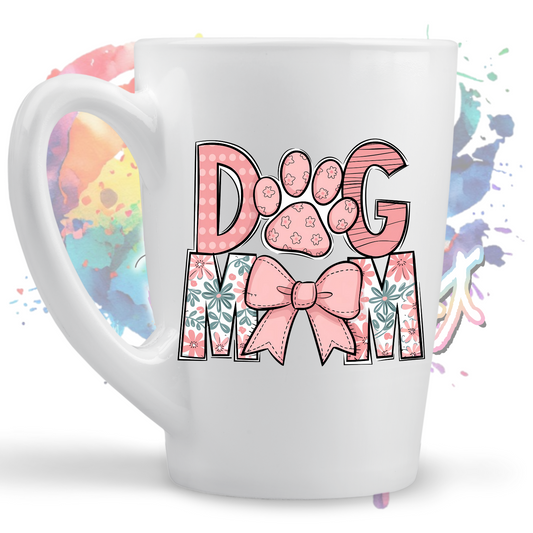 Floral Dog Mom  UV DTF Decal