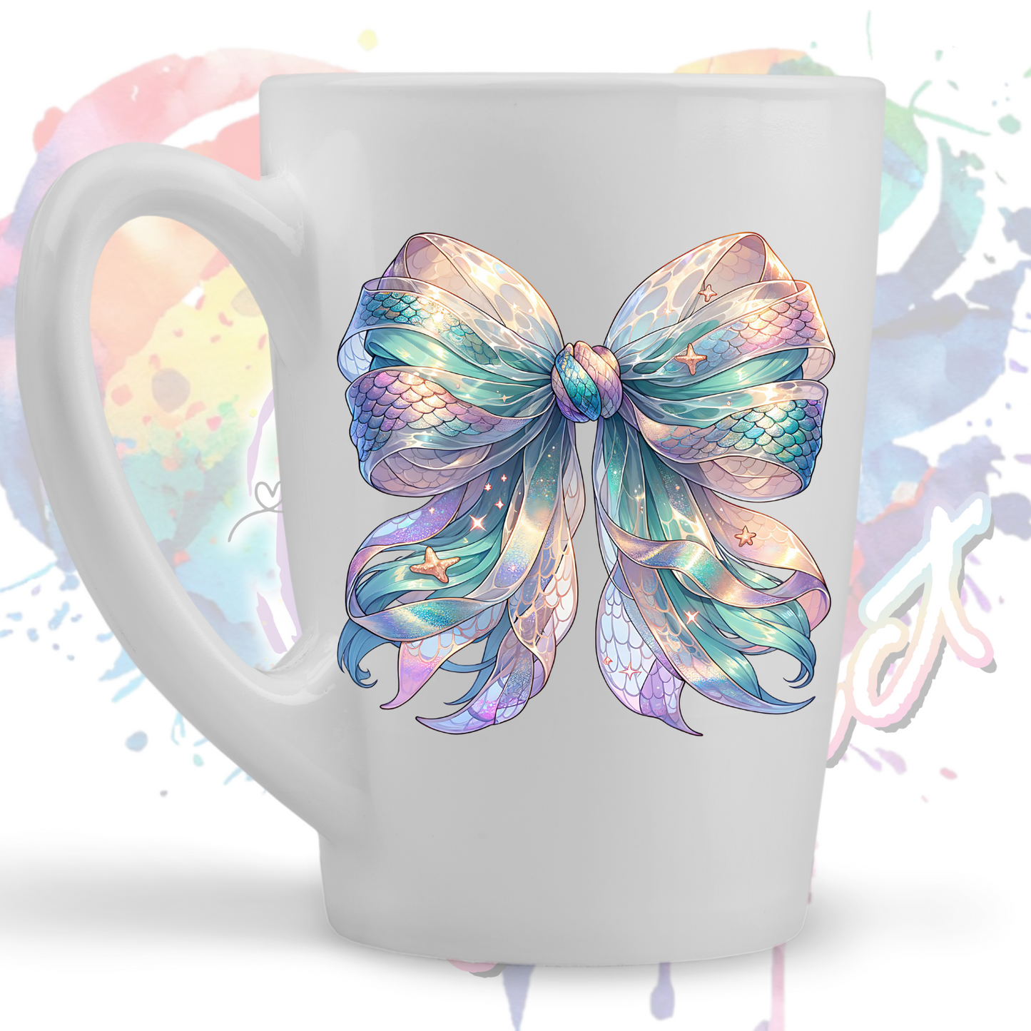 Mermaid Bow  UV DTF Decal