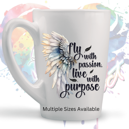 Fly with Passion UV DTF  Decal