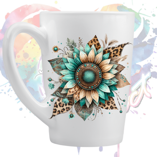 Western Sunflower 101  UV DTF Decal