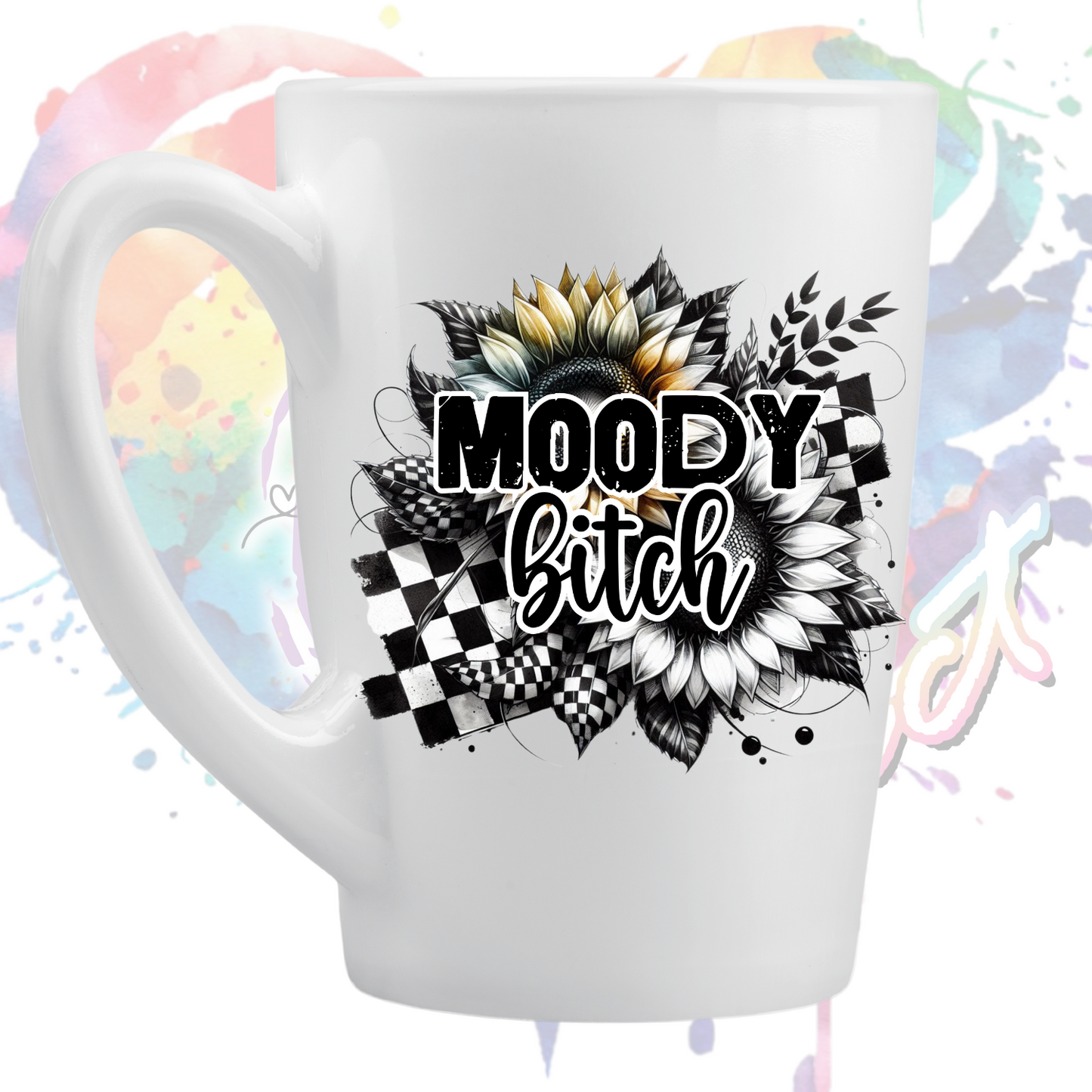 Moody Bitch UV DTF Decal