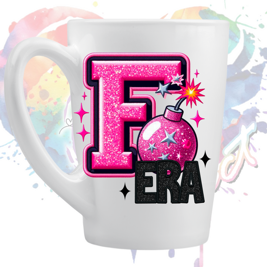 F Bomb Era UV DTF Decal