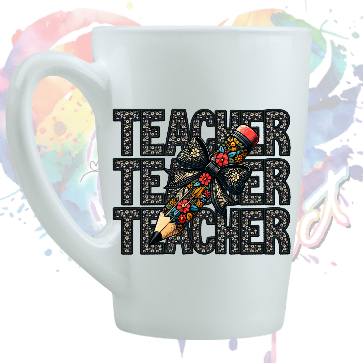 Teacher 2 UV DTF Decal