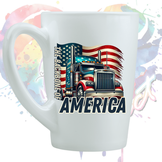 Back Bone of America UV DTF Decal