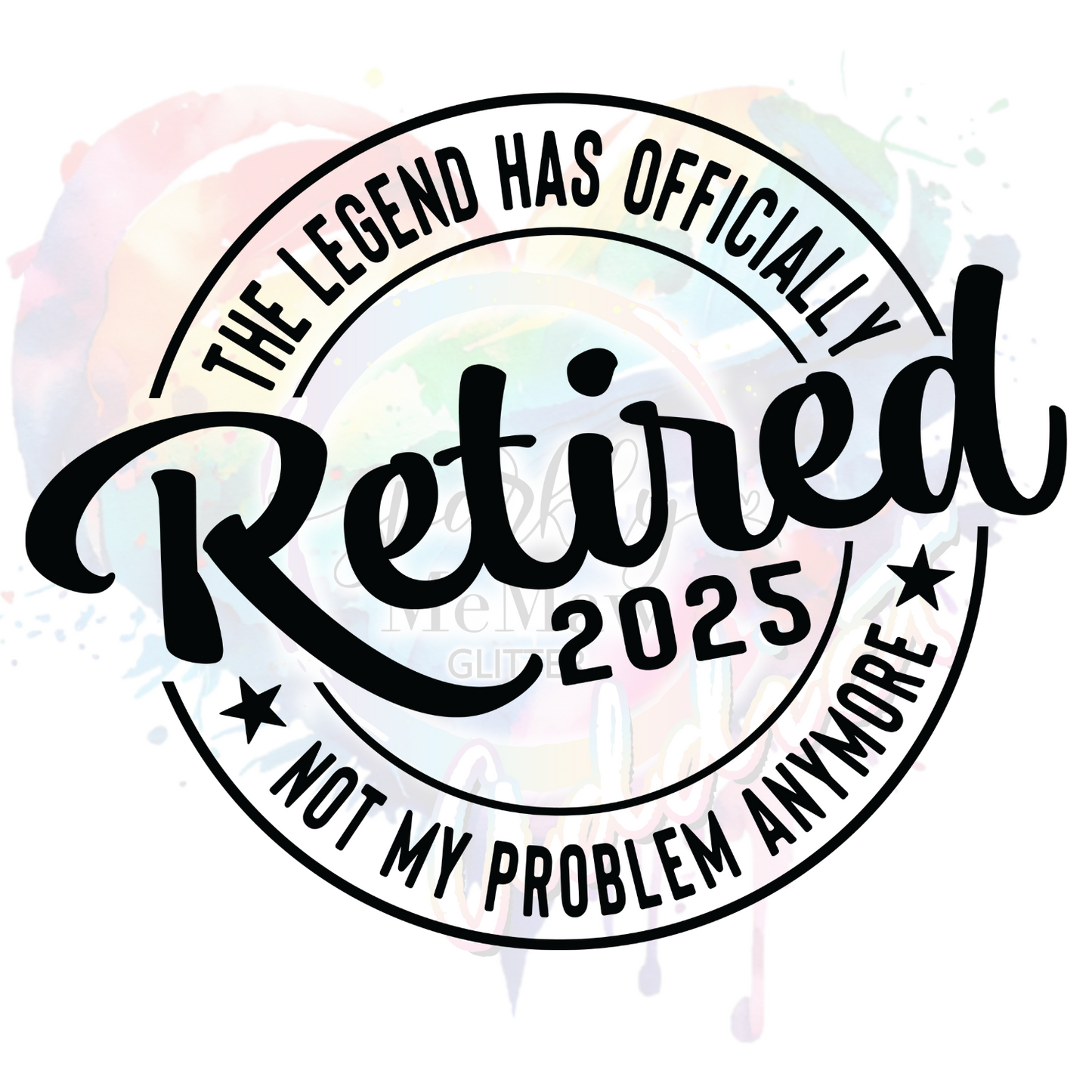 Retired UV DTF Decal