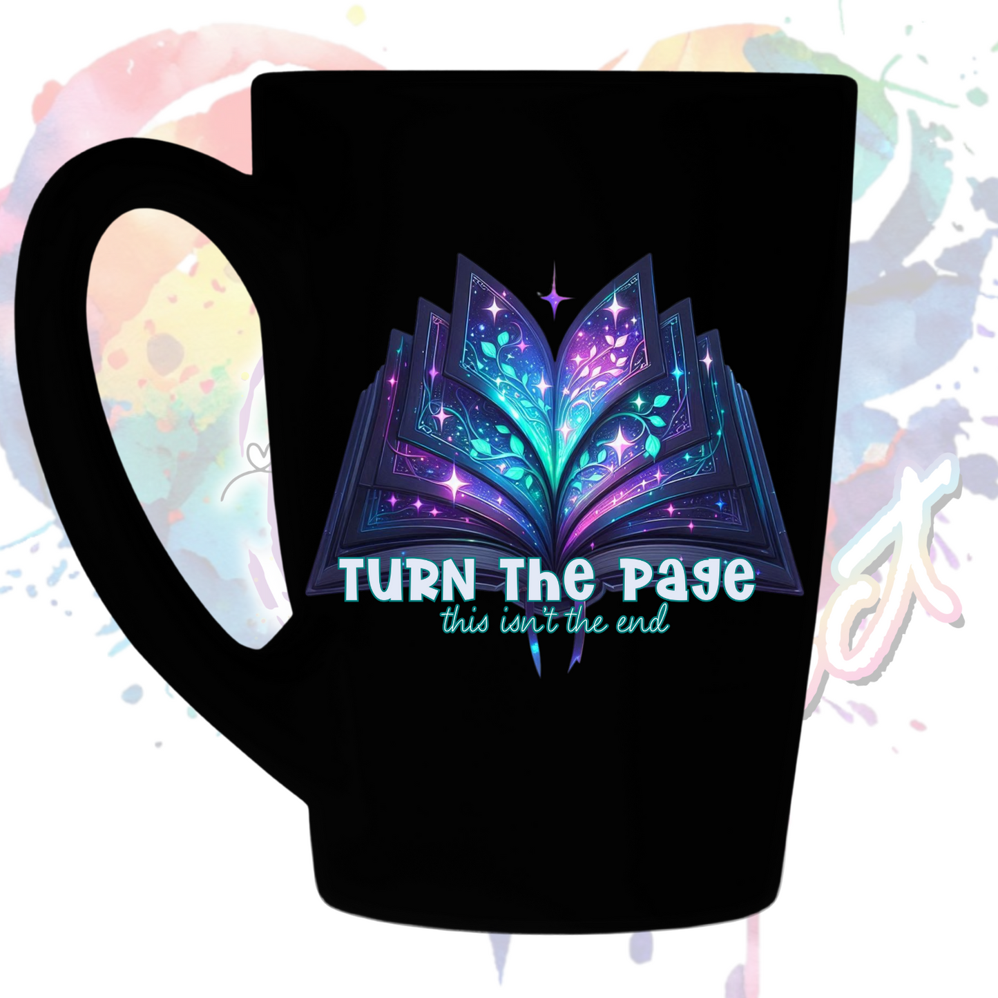 Turn the Page UV DTF Decal