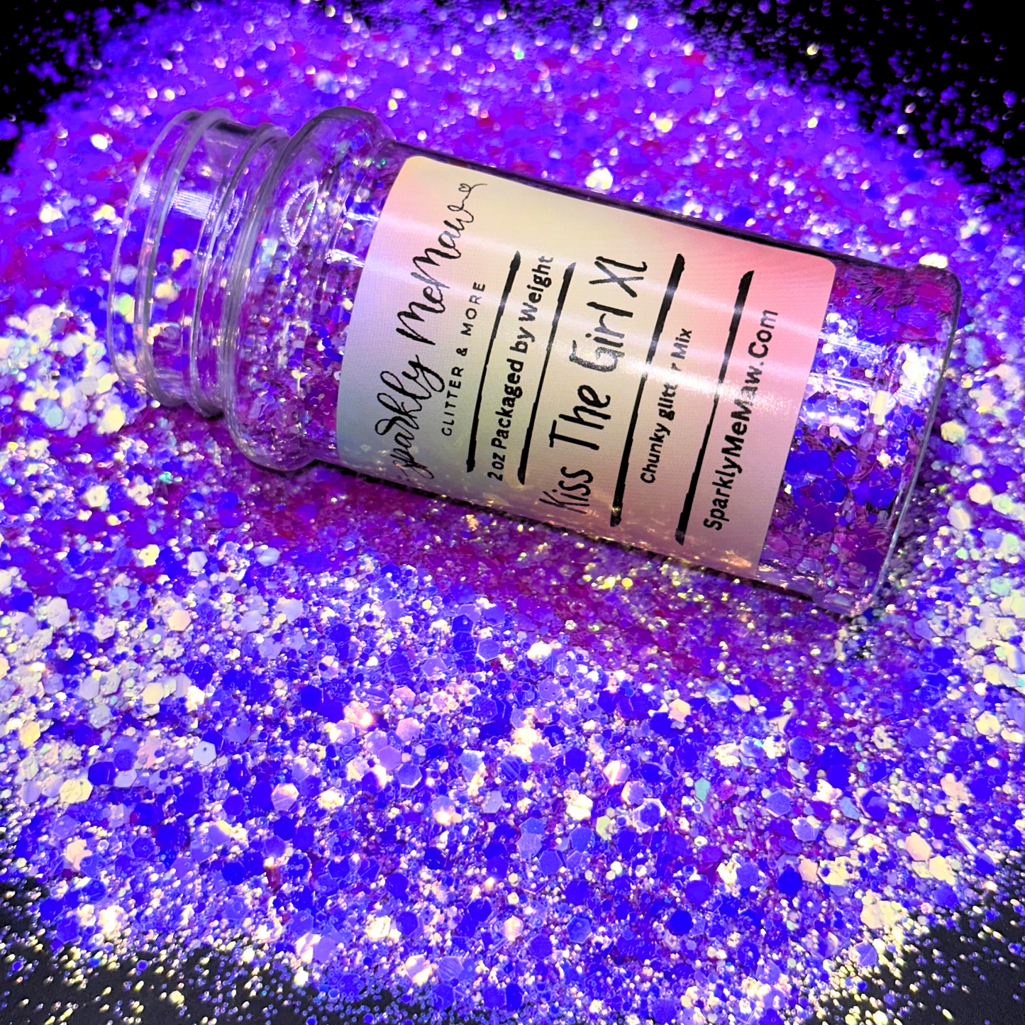Kiss The Girl XL chunky Glitter Mix