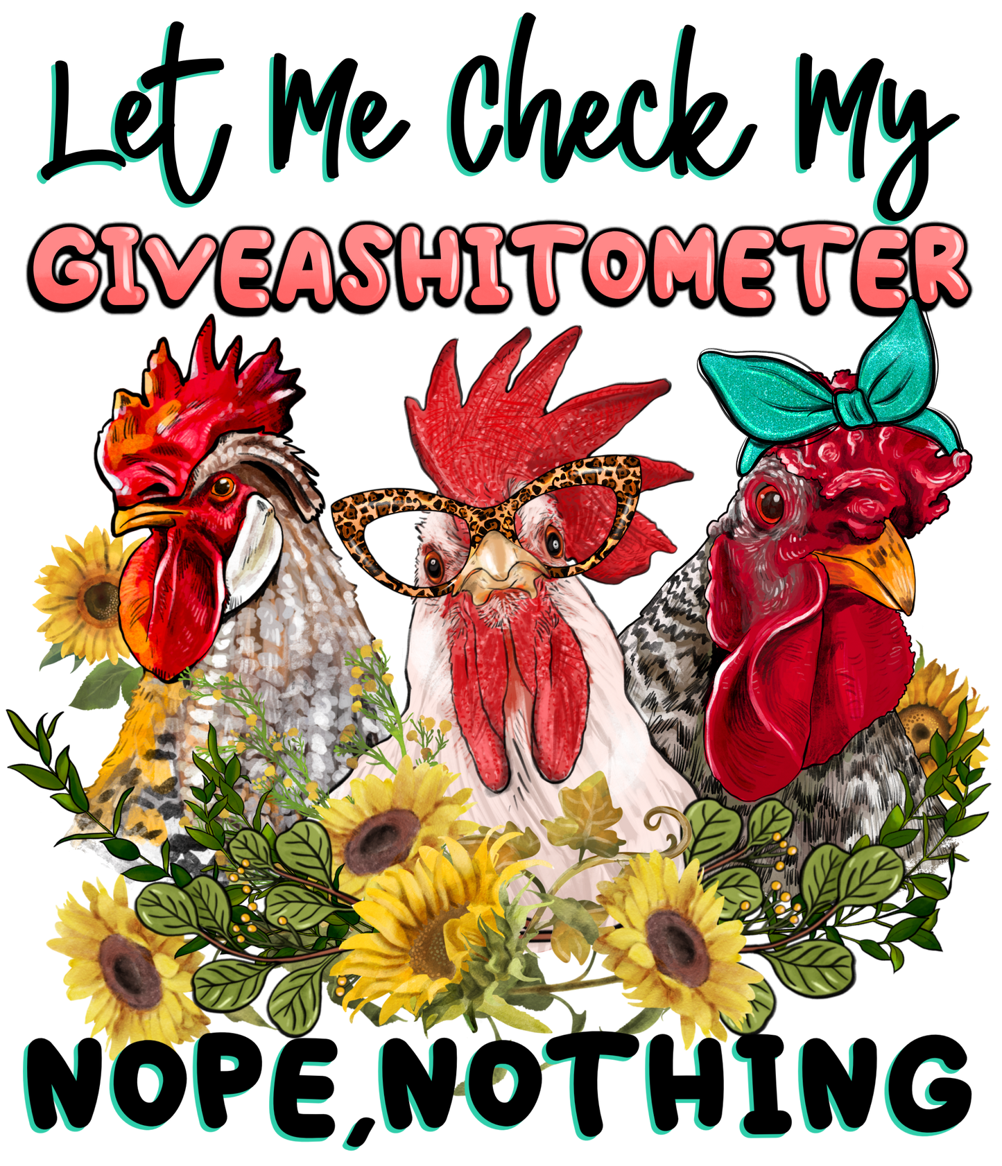 Giveashitometer UV DTF Decal 3.5 inches wide