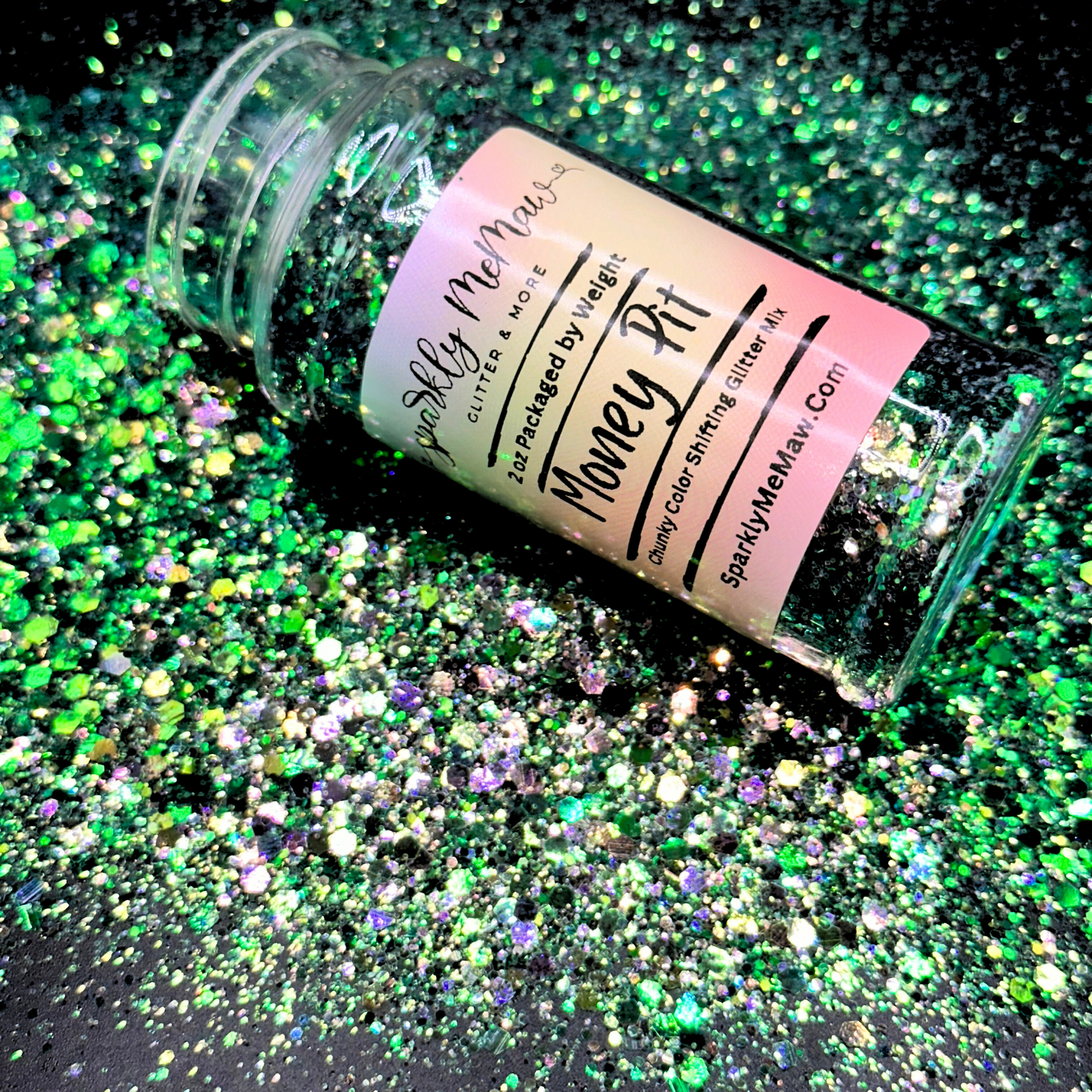 Money Pit Color Shifting Chunky glitter Mix