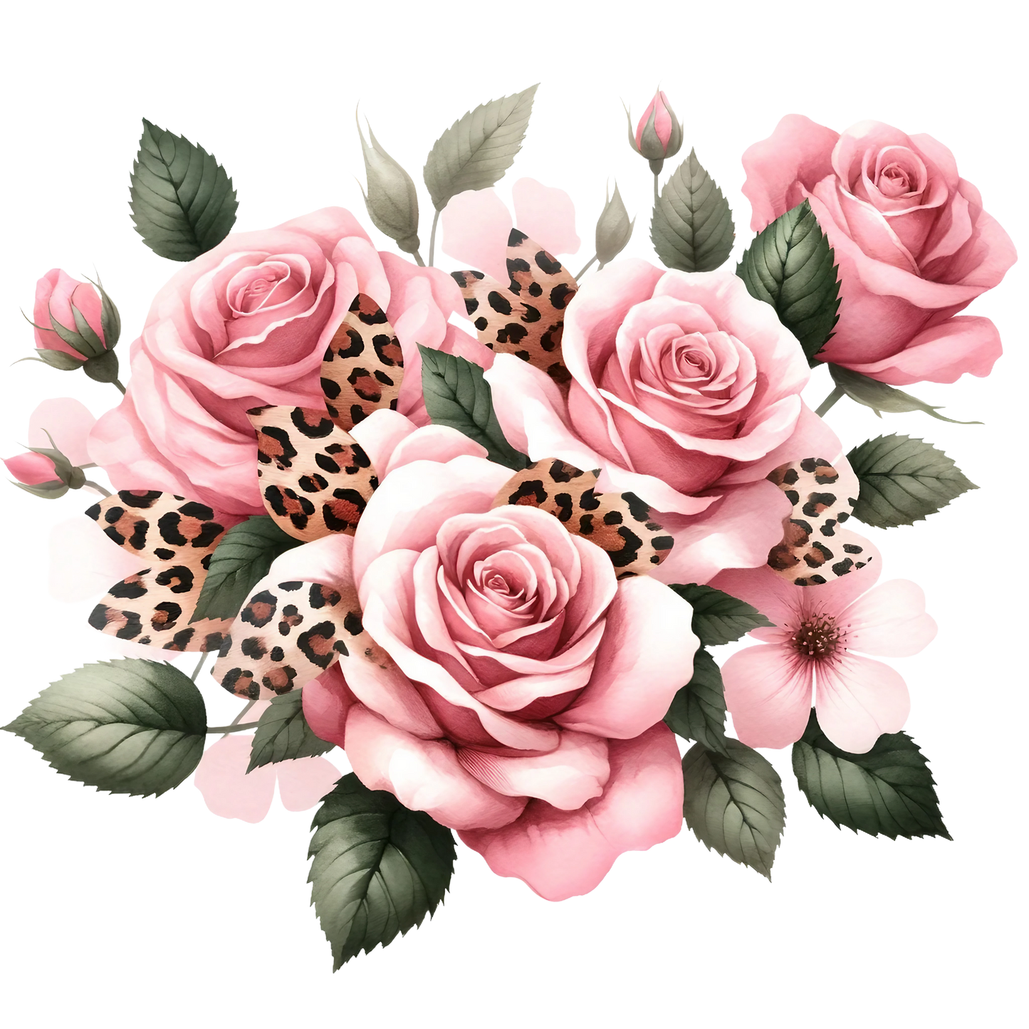 Animal Roses 2 inch UV DTF Decals (Copy)