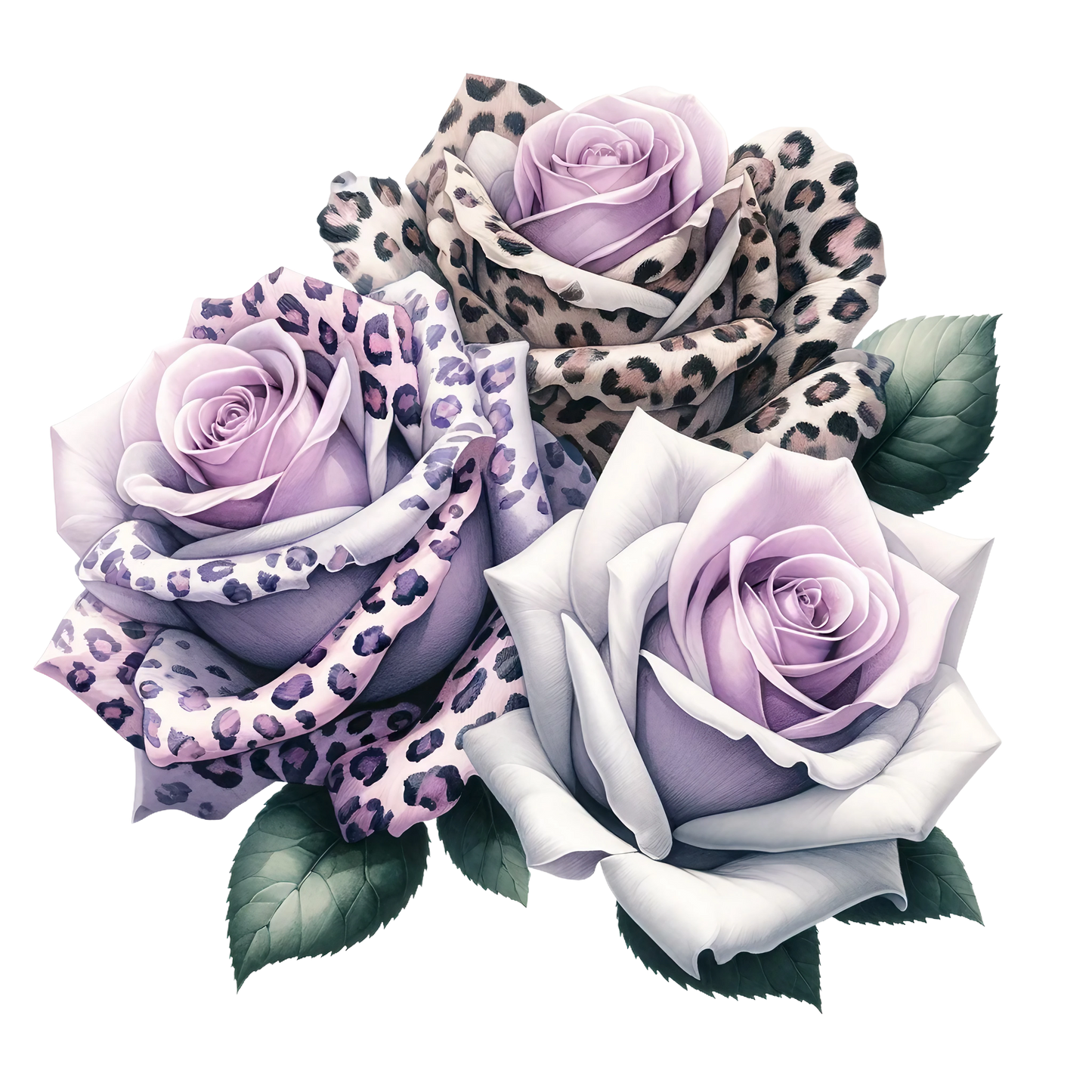 Animal Roses 2 inch UV DTF Decals (Copy)