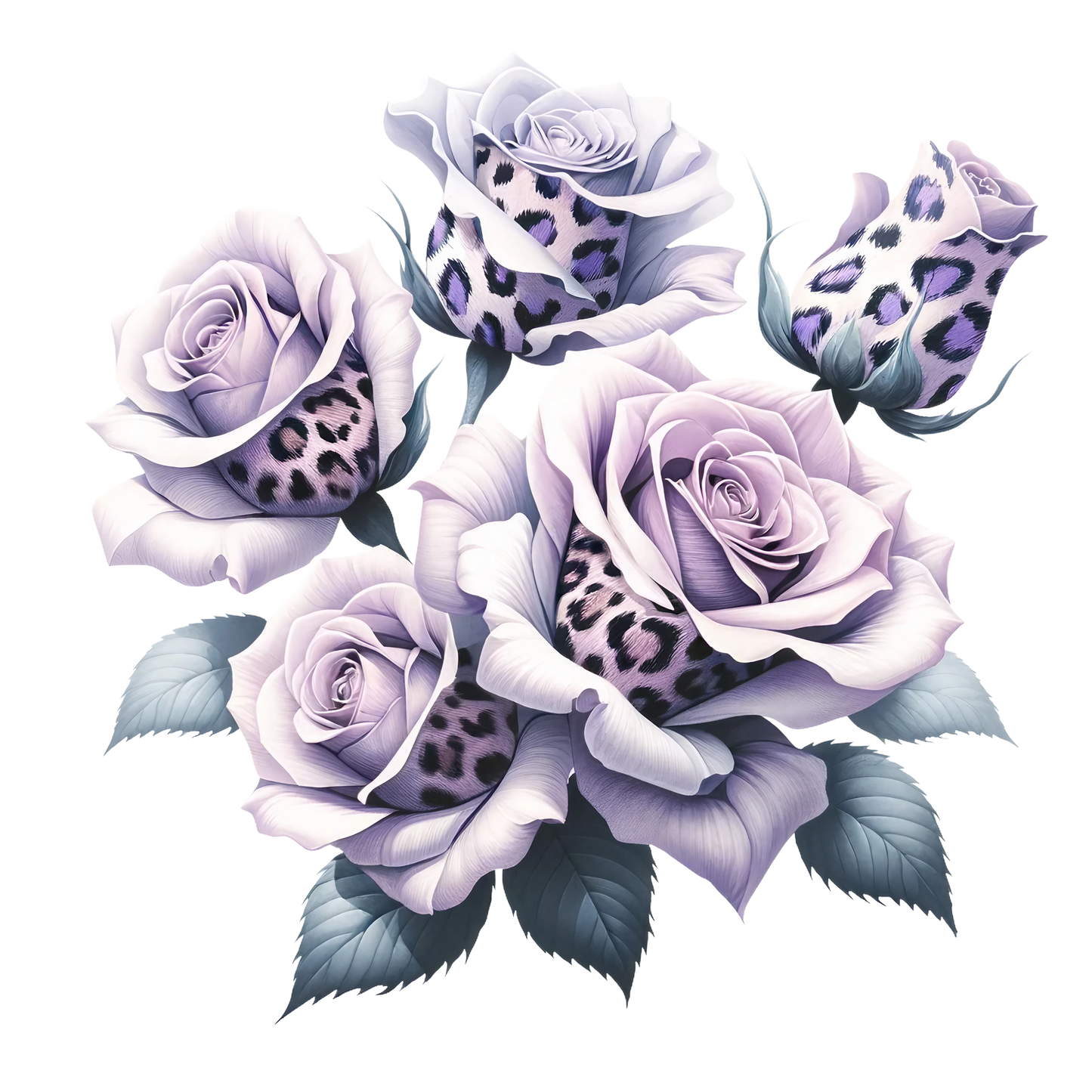 Animal Roses 2 inch UV DTF Decals (Copy)