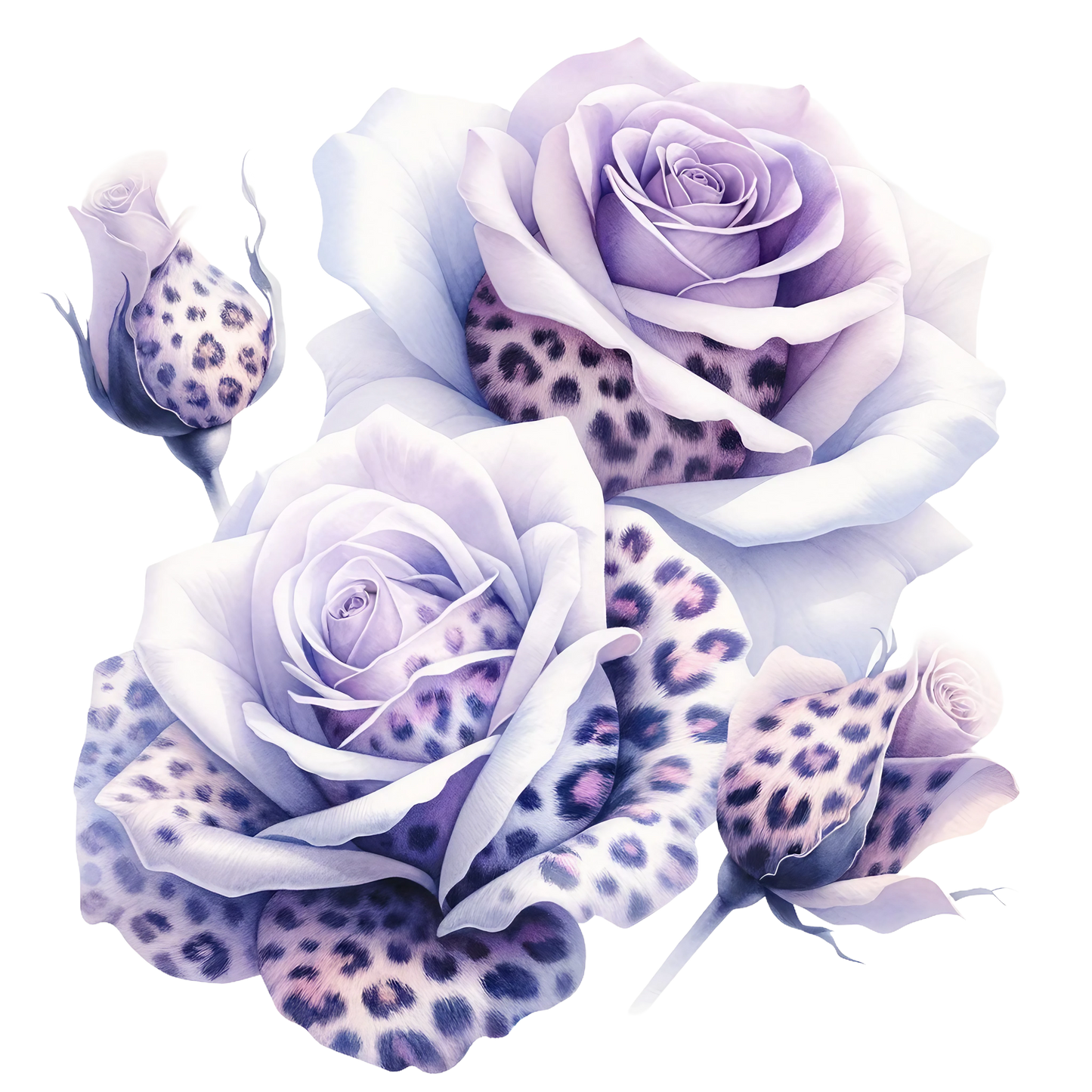 Animal Roses 2 inch UV DTF Decals (Copy)