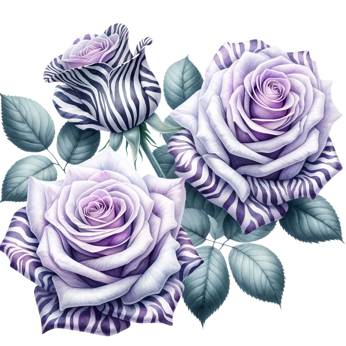 Animal Roses 2 inch UV DTF Decals (Copy)