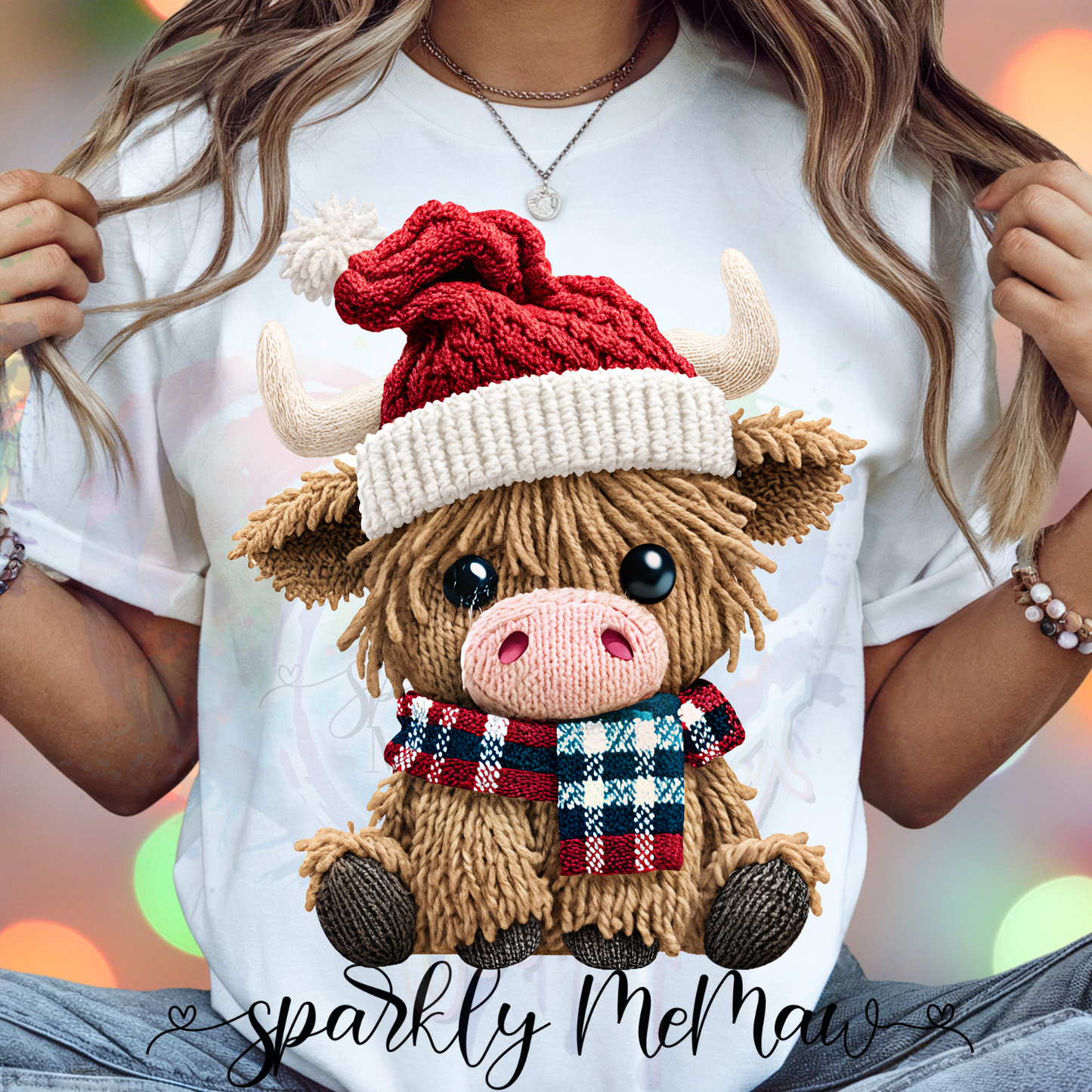 Christmas Yarn Gang (only 10$ at check out) (For Fabrics Only) Gang Sheet 5 Foot