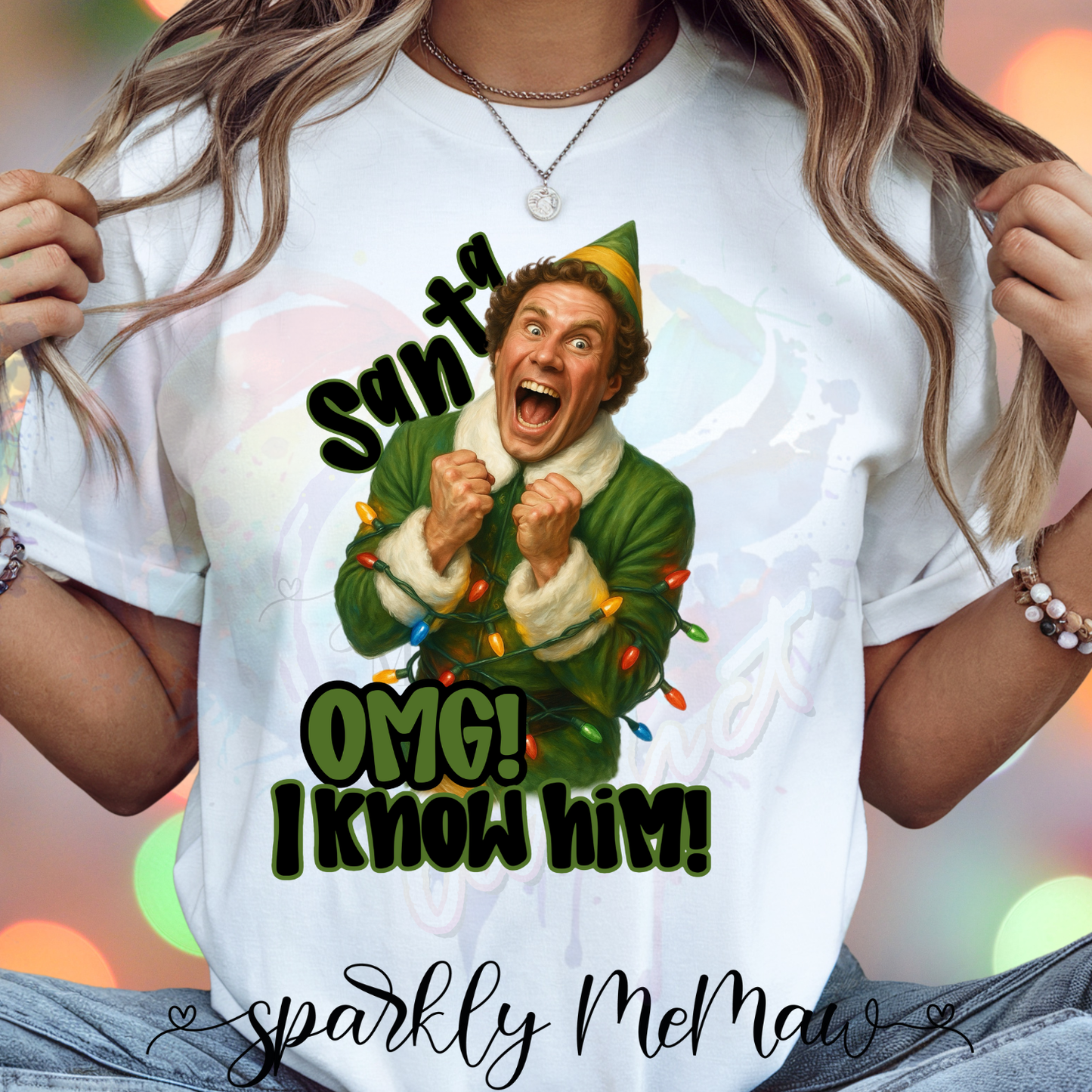 Buddy Elf Ready to Press DTF Transfer (Fabrics only)