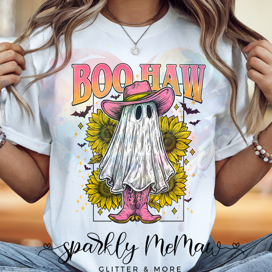 Boo Haw Ready to Press DTF Transfer (Fabrics only)