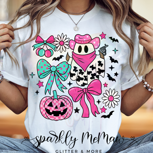 Cowboy Ghost 2 Ready to Press DTF Transfer (Fabrics only)