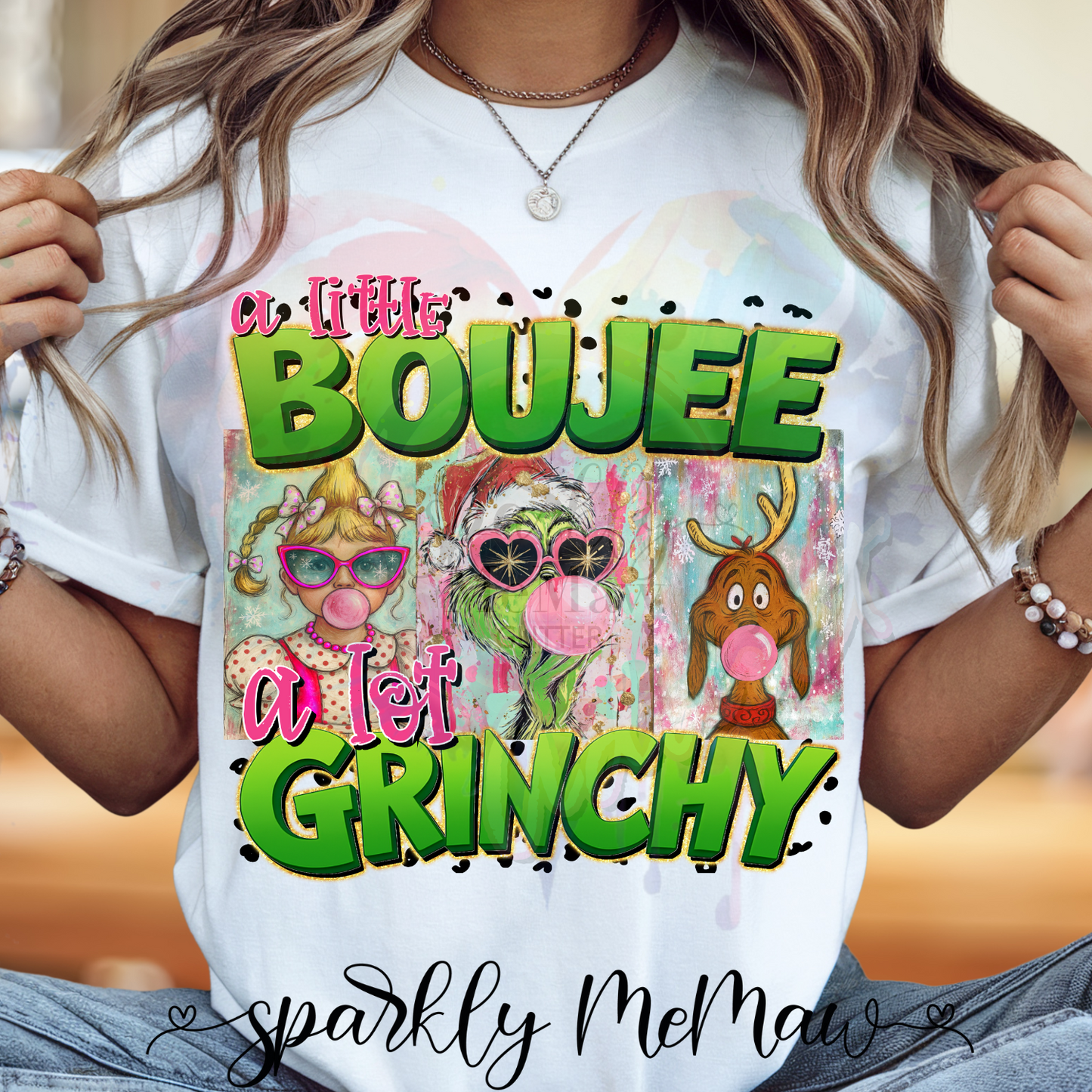 Green Guy 4 Ready to Press DTF Transfer (Fabrics only)