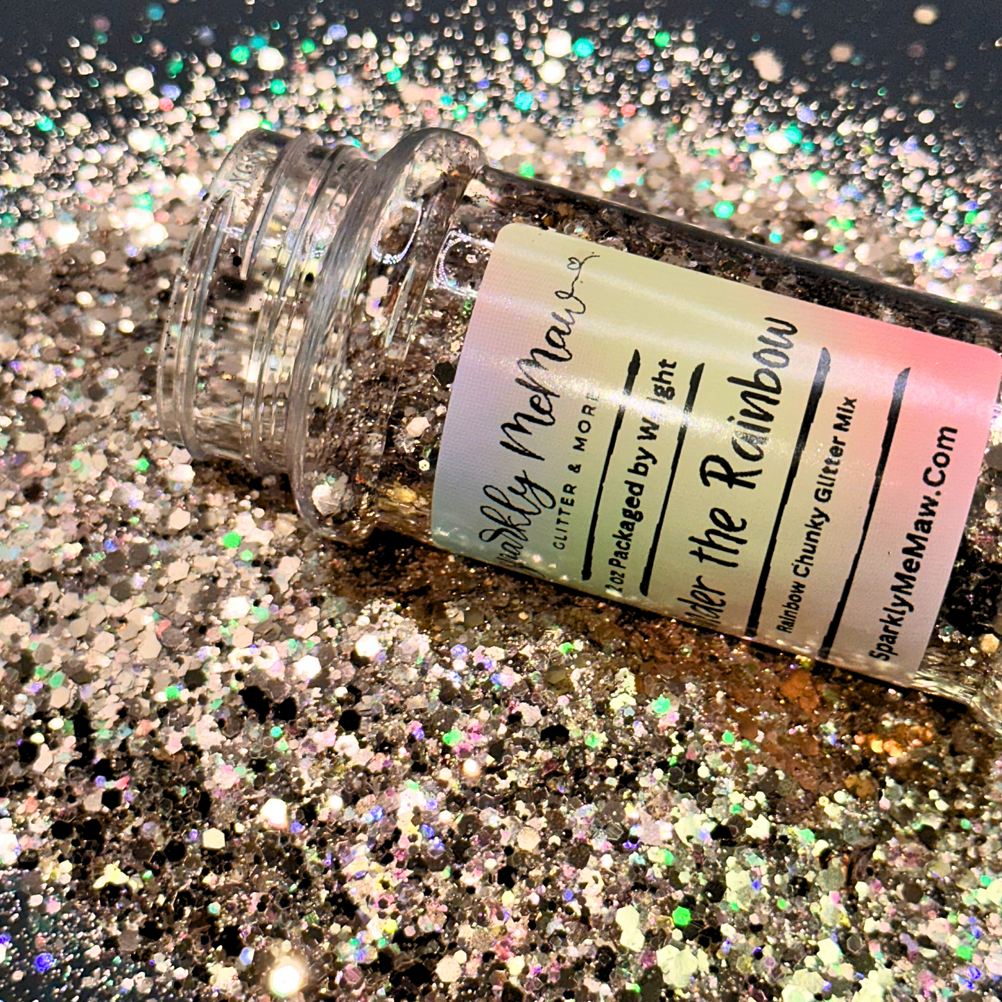 Under the Rainbow Chunky Rainbow glitter Mix