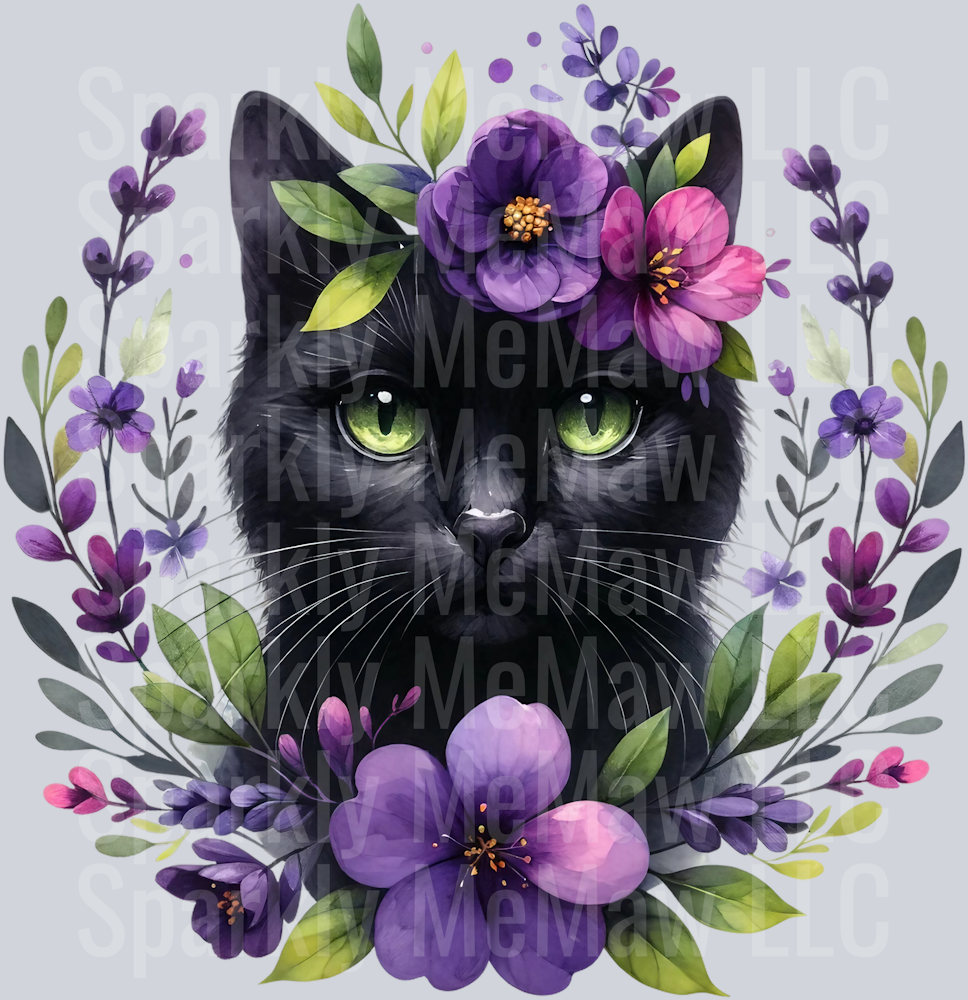 cat 27 Clip Art UV DTF Decal