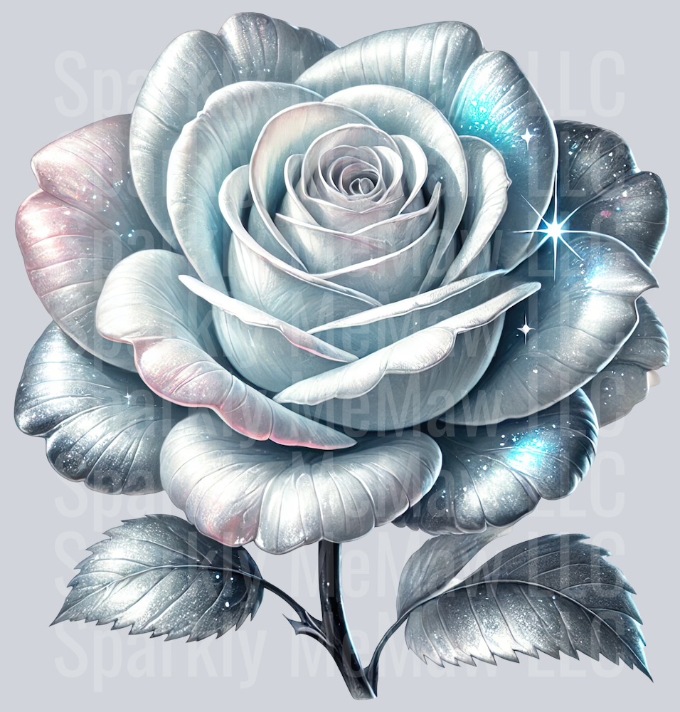Fantasy Rose 42 UV DTF Decal
