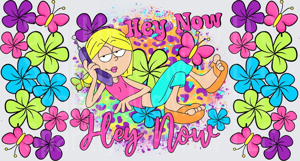 Lizzie McGuire Hey Now UV DTF 16 OZ Wrap
