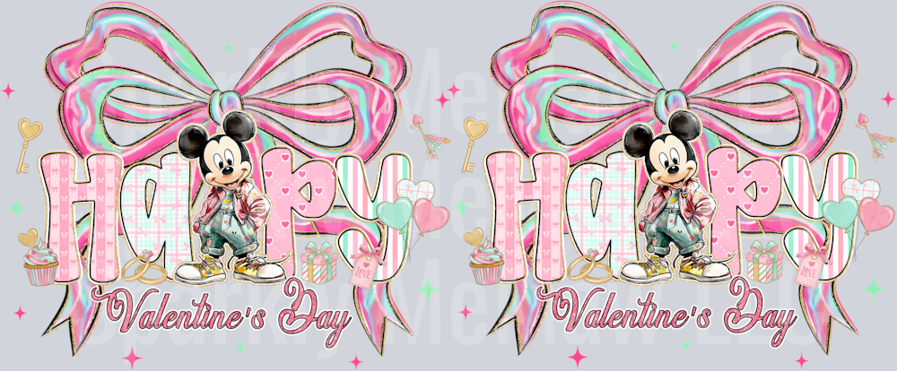 Valentine 16 oz UV DTF Wrap 78