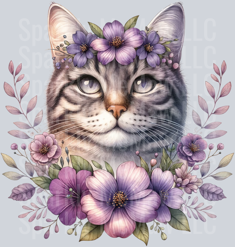 cat 2 Clip Art UV DTF Decal