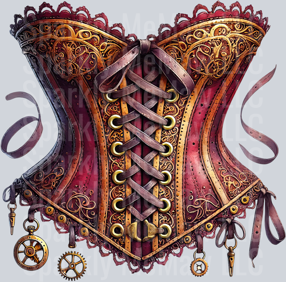 Steampunk Clip Art UV DTF Decal 6