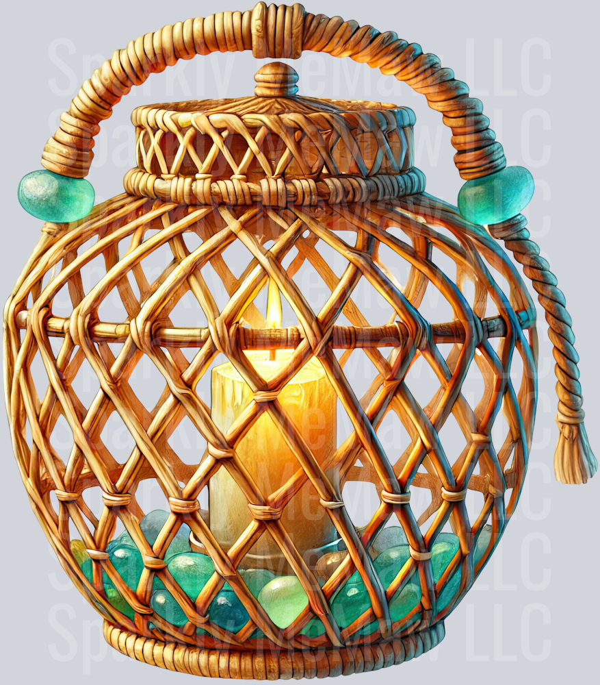 13 Ocean Boho Summer ClipArt Decal