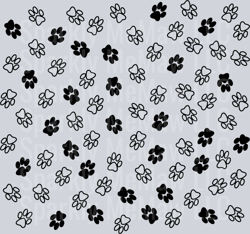 Dog paws 10x10