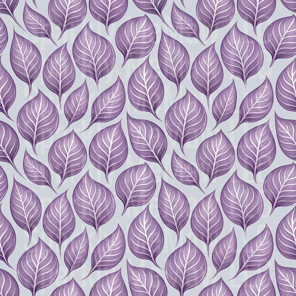 Lilac Floral Fantasy #2 10x10 UV DTF Sheet