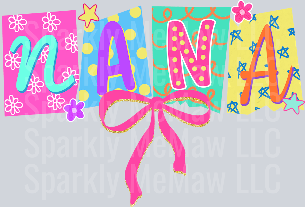 Preppy Ransom Nana UV DTF Decal
