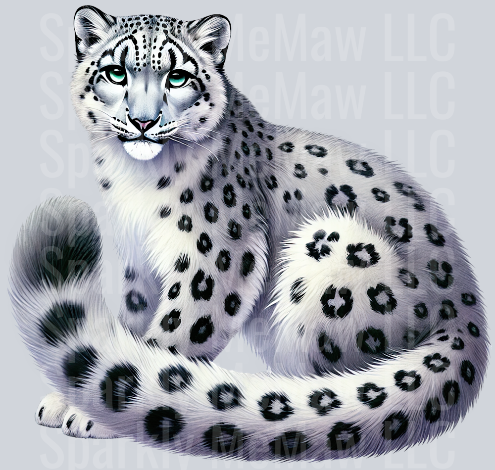 9 Exotic Animals UV DTF clipart Decal