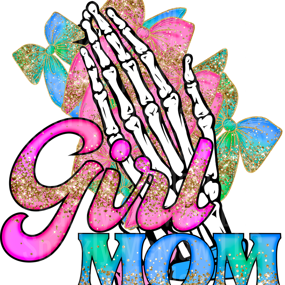 Girl Mom DTF Transfer (Fabrics)
