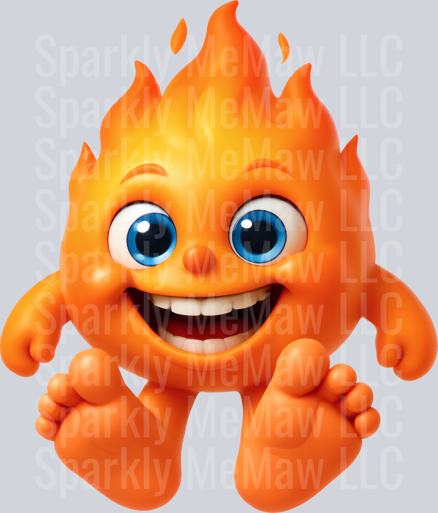 Apippi Brain Rot UV DTF Decal