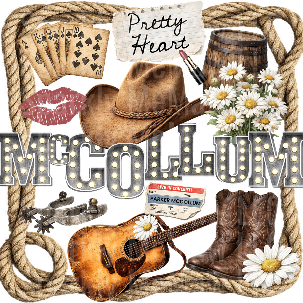 MCcolum Western UV DTF Decal