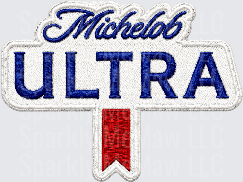 Michelob Ultra Beer Logo UV DTF Decal